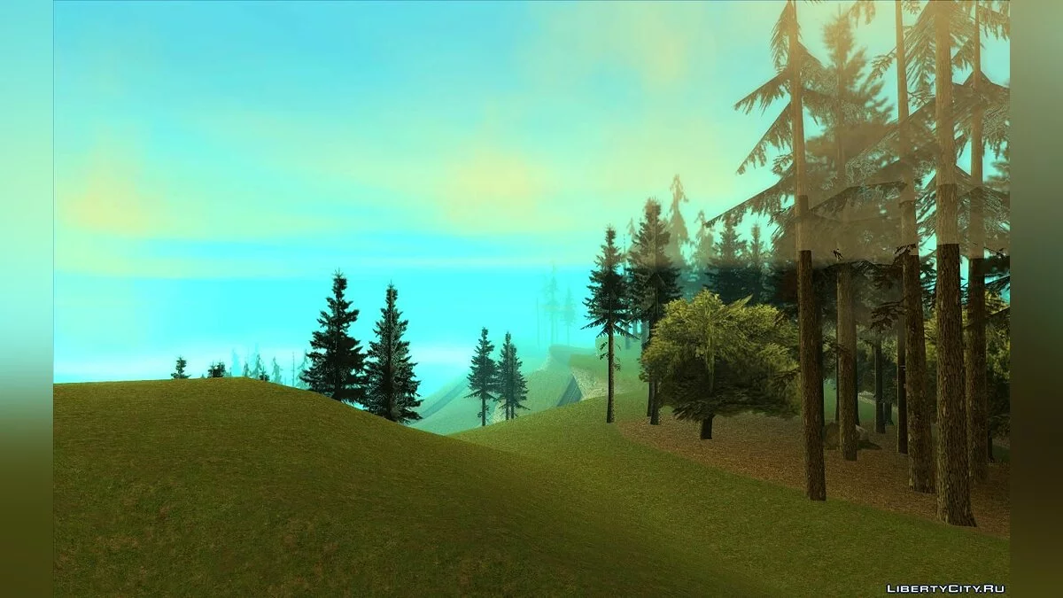Pack de textures pour le village, la forêt et le désert / GTA San Andreas