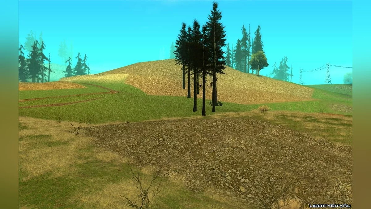 Pack de textures pour le village, la forêt et le désert / GTA San Andreas
