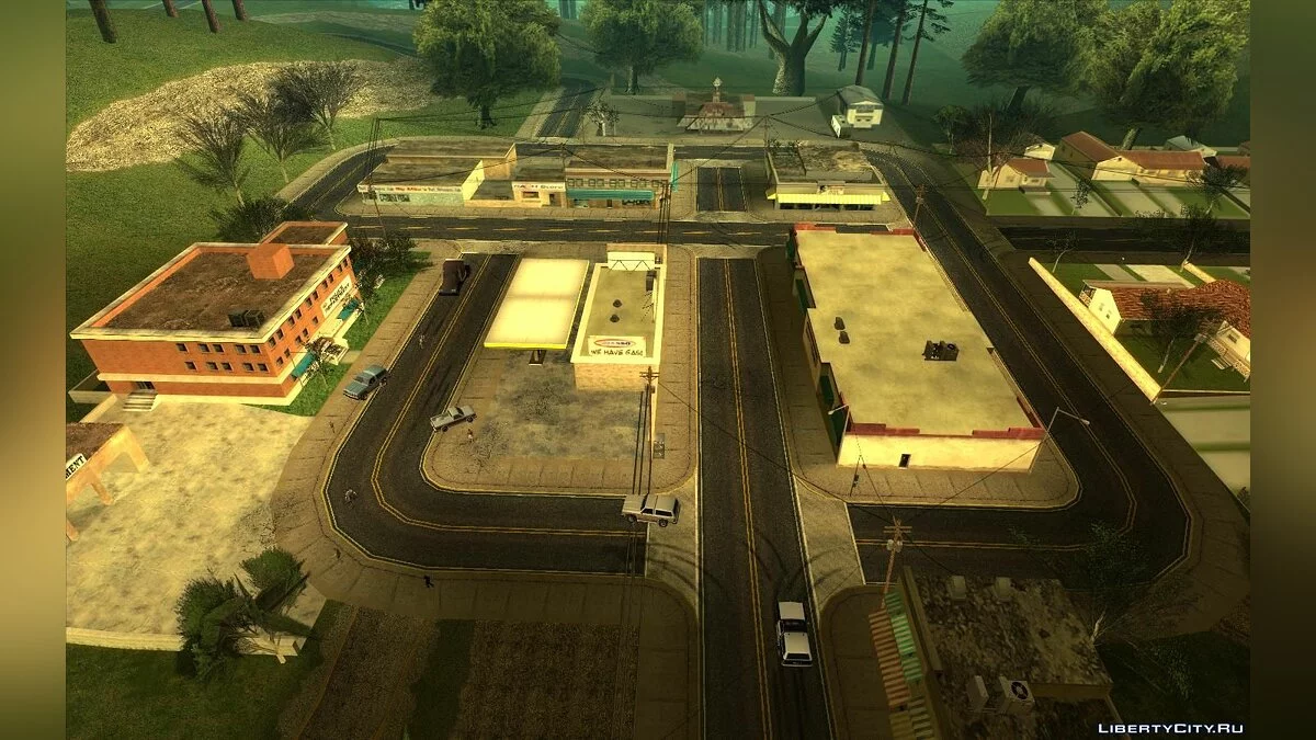 Pack de textures pour le village, la forêt et le désert / GTA San Andreas