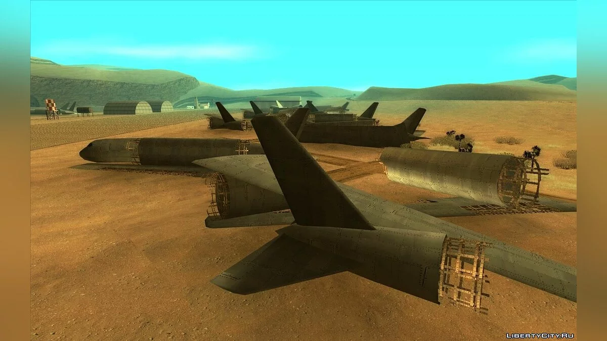 Pack de textures pour le village, la forêt et le désert / GTA San Andreas