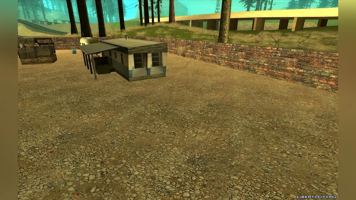 Pack de textures pour le village, la forêt et le désert / GTA San Andreas