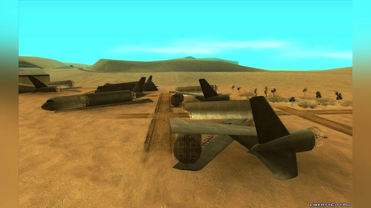 Pack de textures pour le village, la forêt et le désert / GTA San Andreas