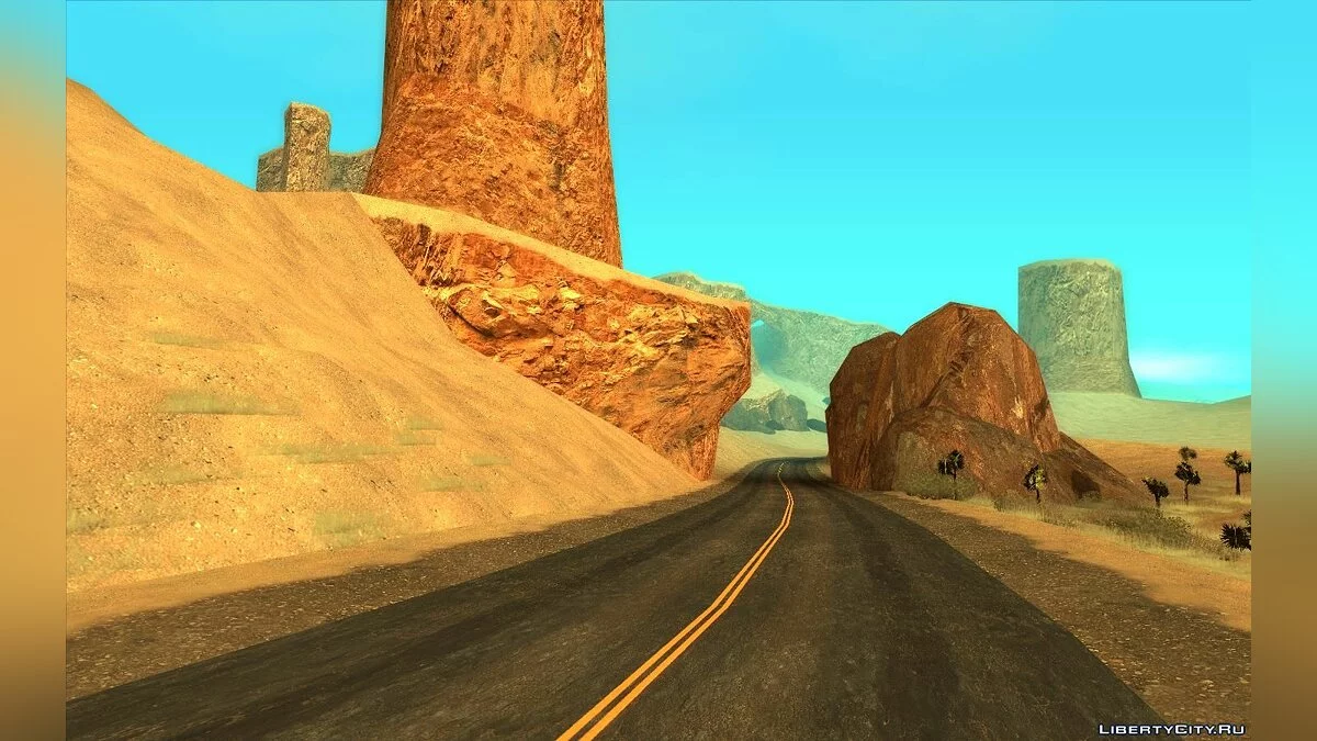 Pack de textures pour le village, la forêt et le désert / GTA San Andreas