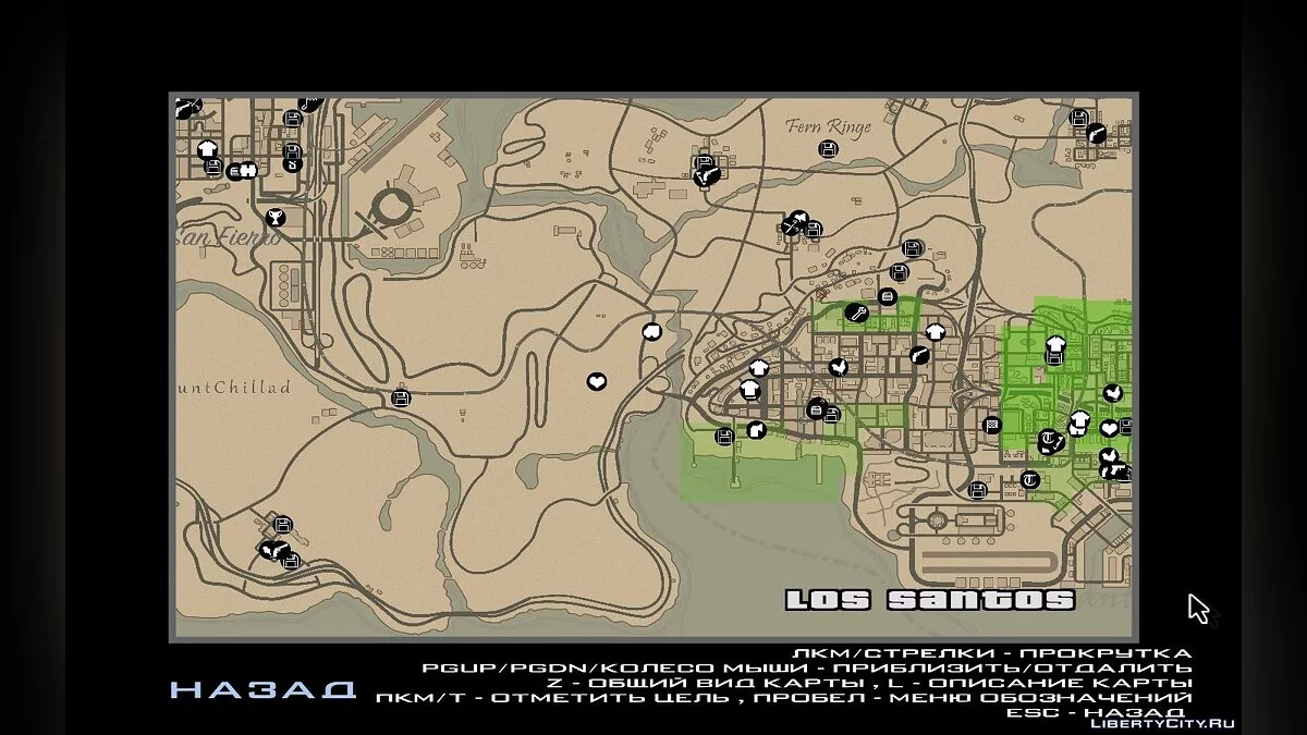 Radar, mapa e íconos al estilo de Red Dead Redemption 2 / GTA San Andreas