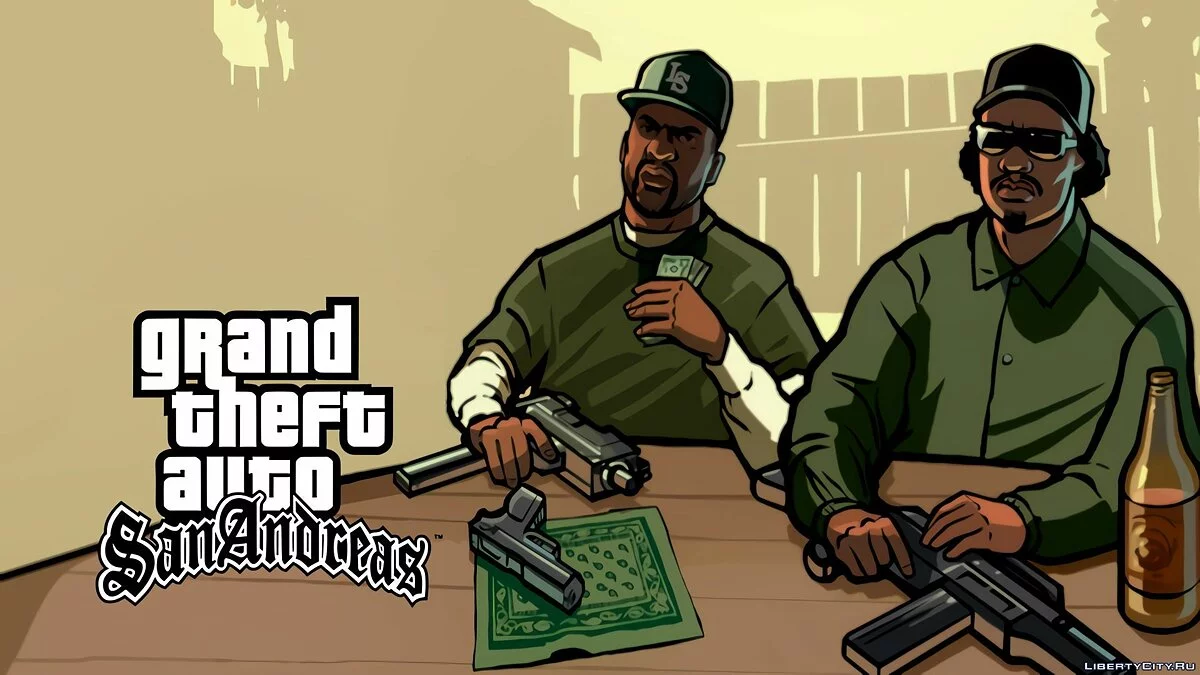 Покращені завантажувальні екрани / GTA San Andreas