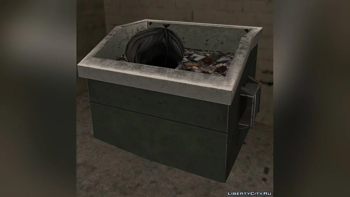 HQ Tempat Sampah - Improved Dumpsters / GTA San Andreas