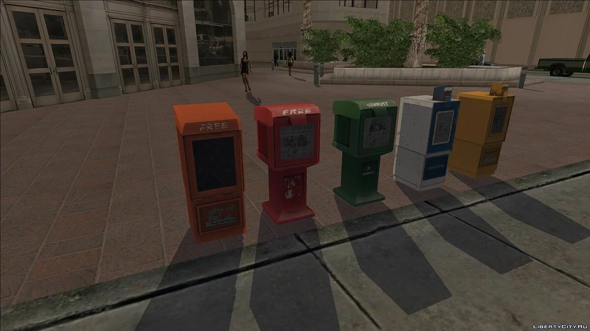 HQ Stand Berita - HQ News Stands / GTA San Andreas