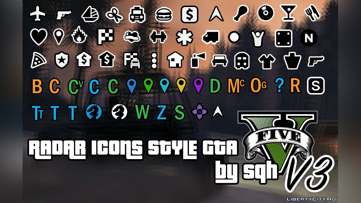 GTA Vice City new 5 Icon, Mega Games Pack 23 Iconpack