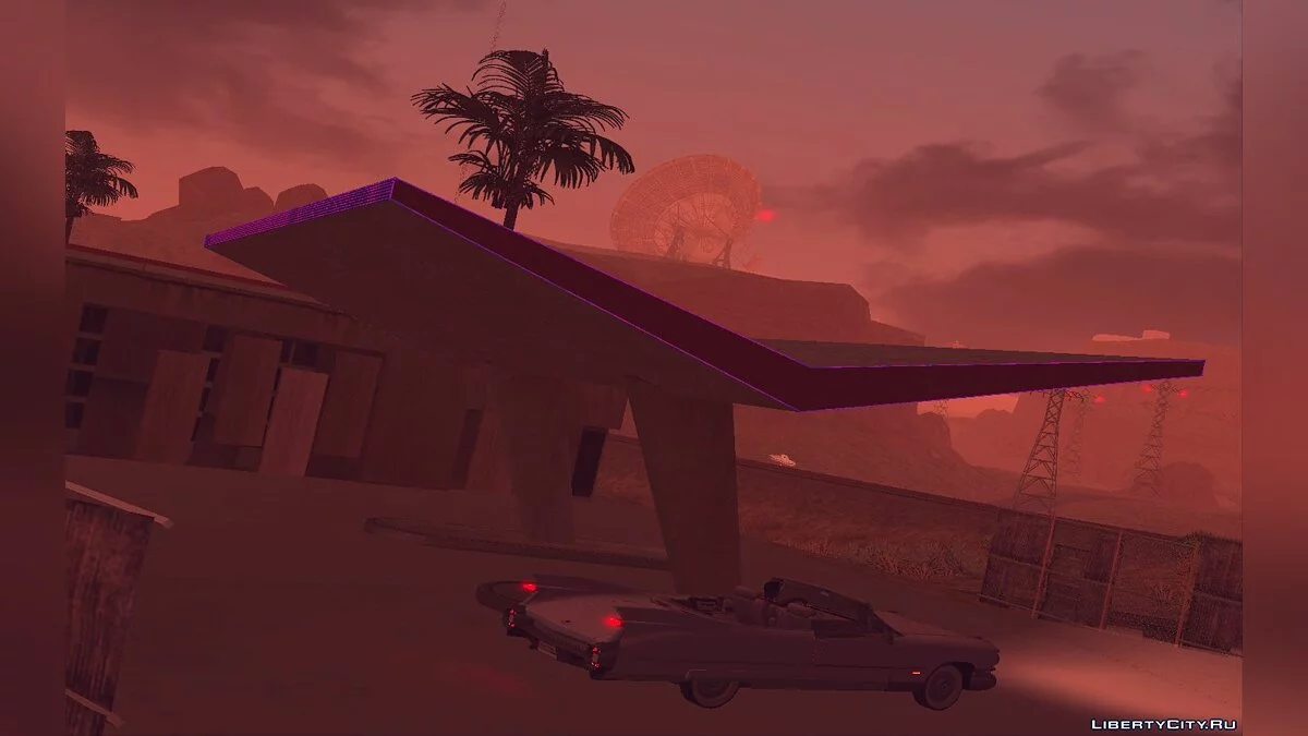 Neon-Stil Re-Textur des Dorfes Fort-Carson / GTA San Andreas