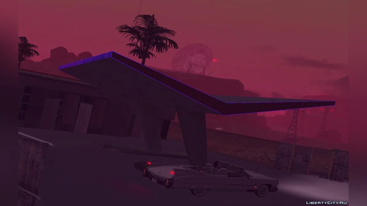 Neon-Stil Re-Textur des Dorfes Fort-Carson / GTA San Andreas