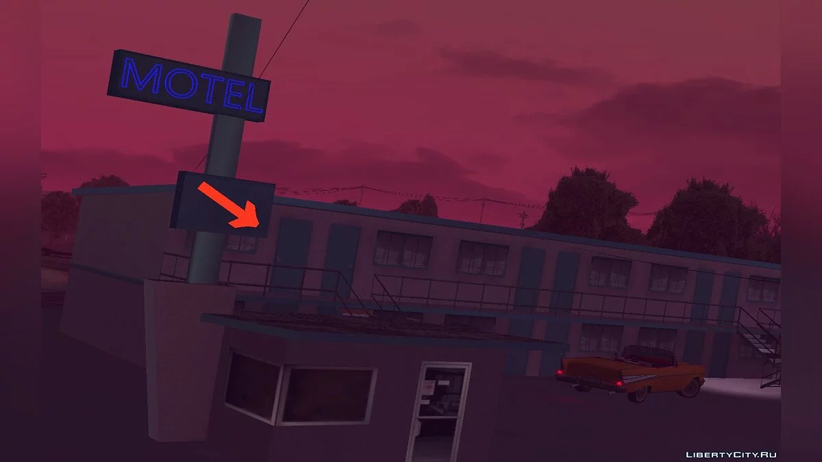 Neon-Stil Re-Textur des Dorfes Fort-Carson / GTA San Andreas