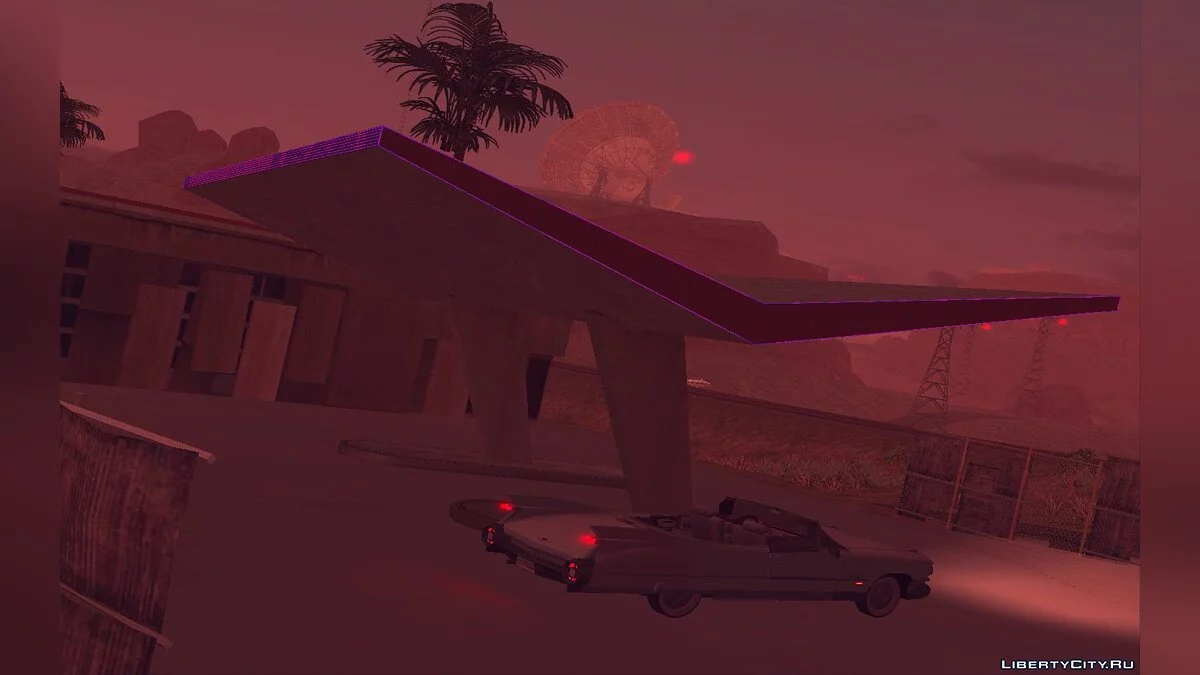 Neon-Stil Re-Textur des Dorfes Fort-Carson / GTA San Andreas