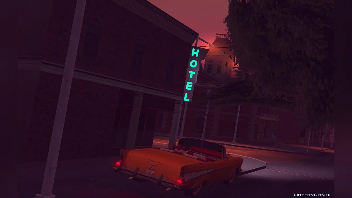 Neon-Stil Re-Textur des Dorfes Fort-Carson / GTA San Andreas