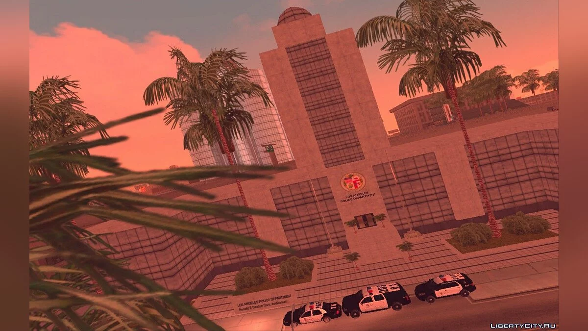 Re-texturização e Remodelagem do Departamento de Polícia de Los Santos / GTA San Andreas