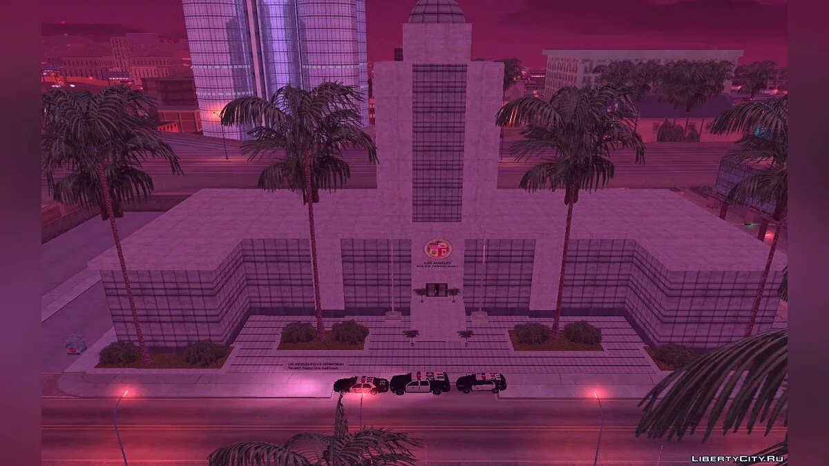 Re-texturização e Remodelagem do Departamento de Polícia de Los Santos / GTA San Andreas