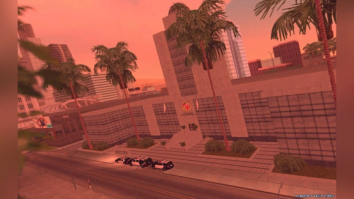 Re-texturização e Remodelagem do Departamento de Polícia de Los Santos / GTA San Andreas