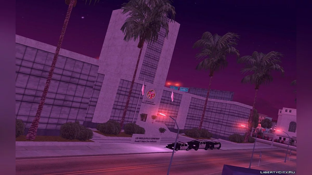 Re-texturização e Remodelagem do Departamento de Polícia de Los Santos / GTA San Andreas