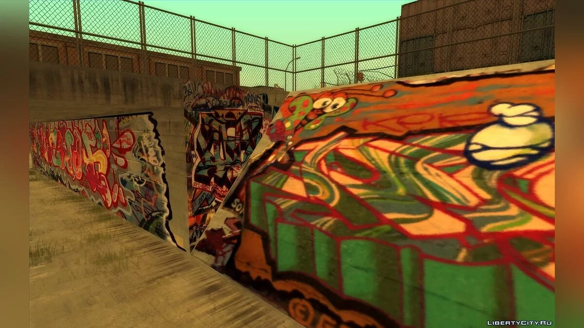 Graffitis de Los Angeles des années 90 / GTA San Andreas