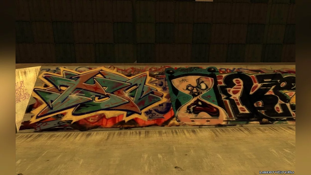 Graffitis de Los Angeles des années 90 / GTA San Andreas