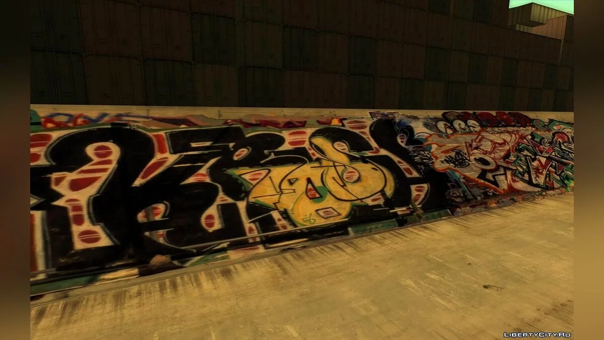 Graffitis de Los Angeles des années 90 / GTA San Andreas