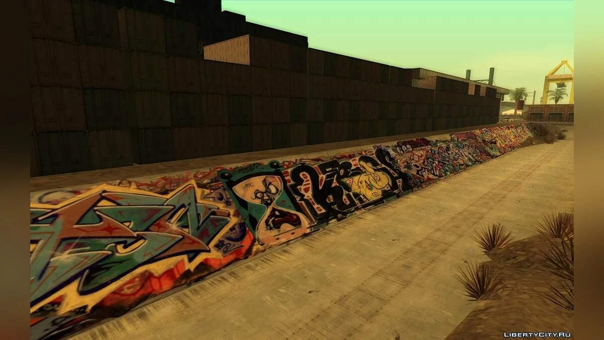 Graffitis de Los Angeles des années 90 / GTA San Andreas
