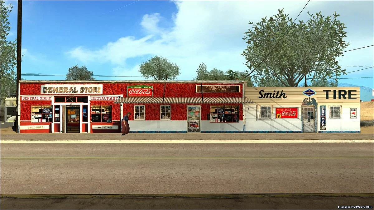 Tekstur Toko Baru di Daerah Gurun / GTA San Andreas