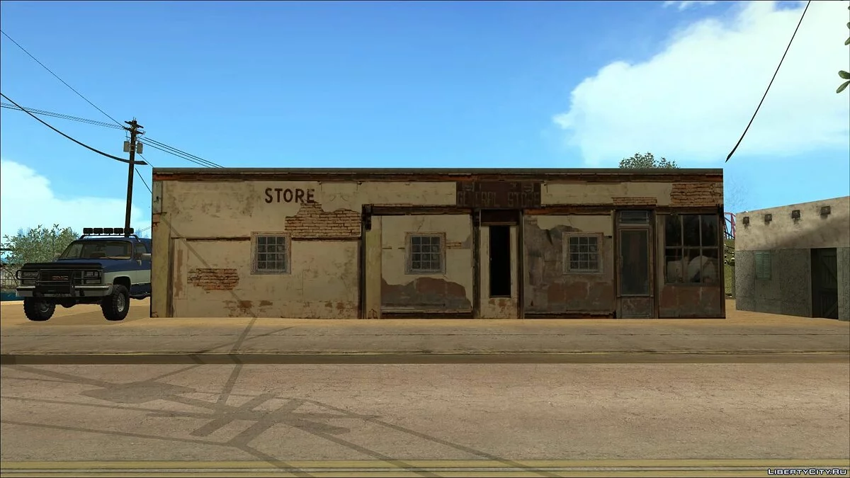 Tekstur Toko Baru di Daerah Gurun / GTA San Andreas