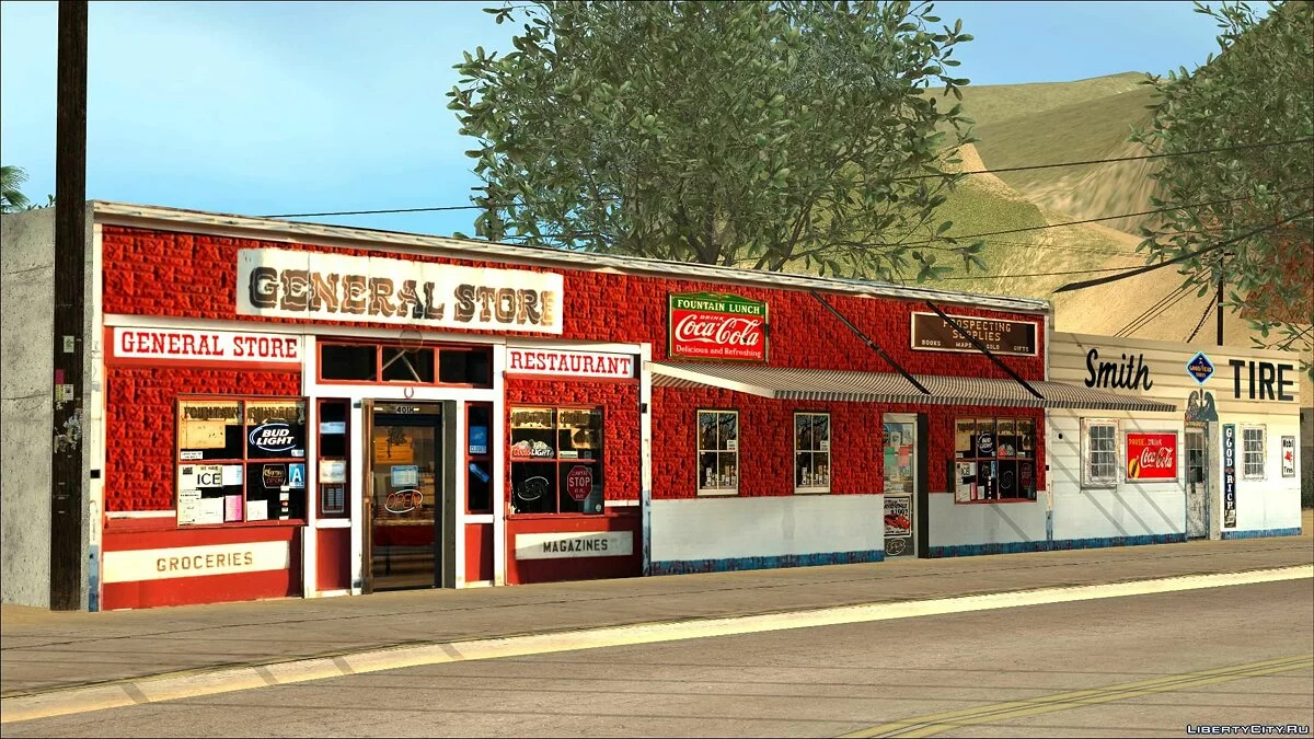 Tekstur Toko Baru di Daerah Gurun / GTA San Andreas