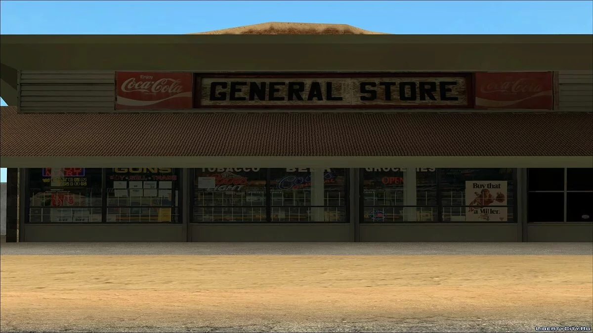 Tekstur Toko Baru di Daerah Gurun / GTA San Andreas