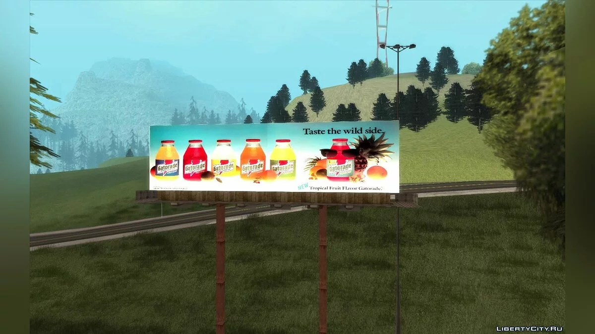 Panneaux d'affichage réels de San Francisco en 1992 / GTA San Andreas