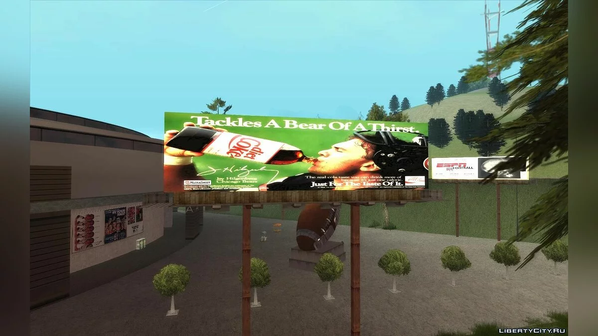 Panneaux d'affichage réels de San Francisco en 1992 / GTA San Andreas