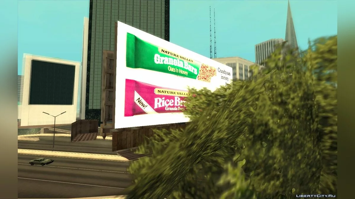 Panneaux d'affichage réels de San Francisco en 1992 / GTA San Andreas