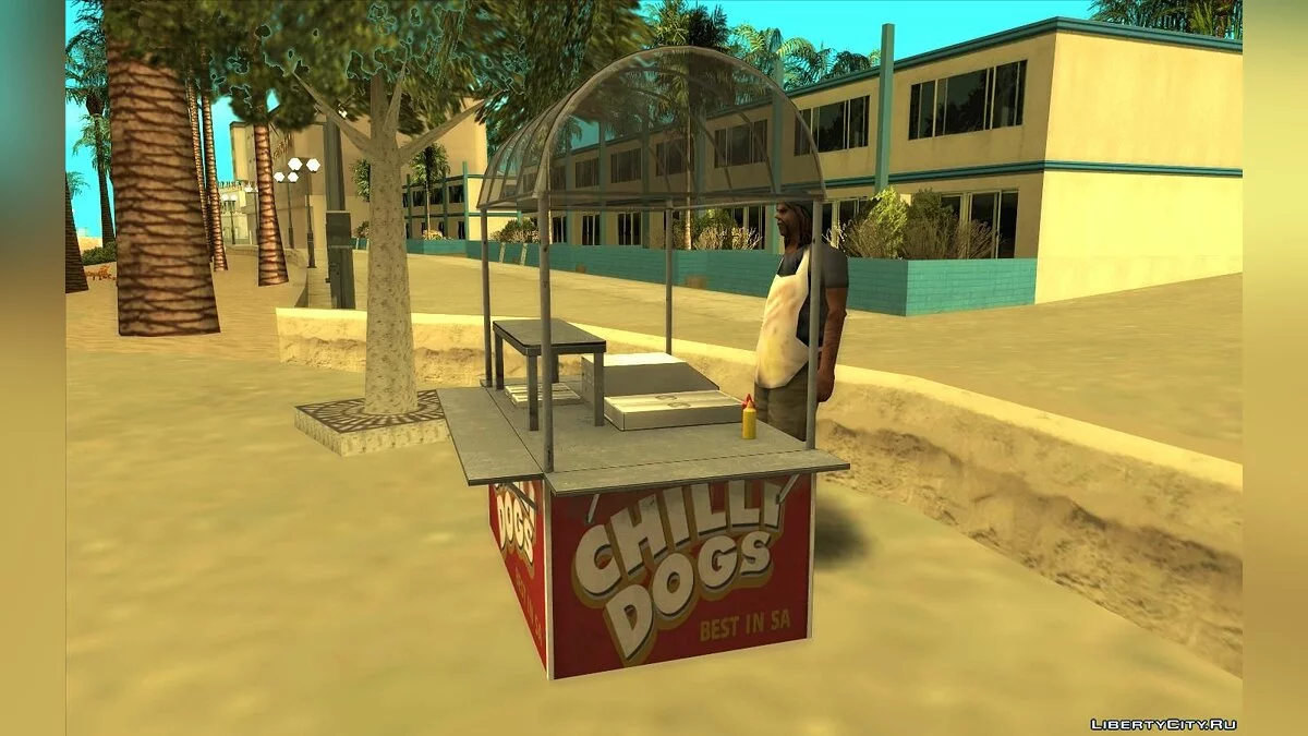 Improved Food Carts (HD Quality) / GTA San Andreas