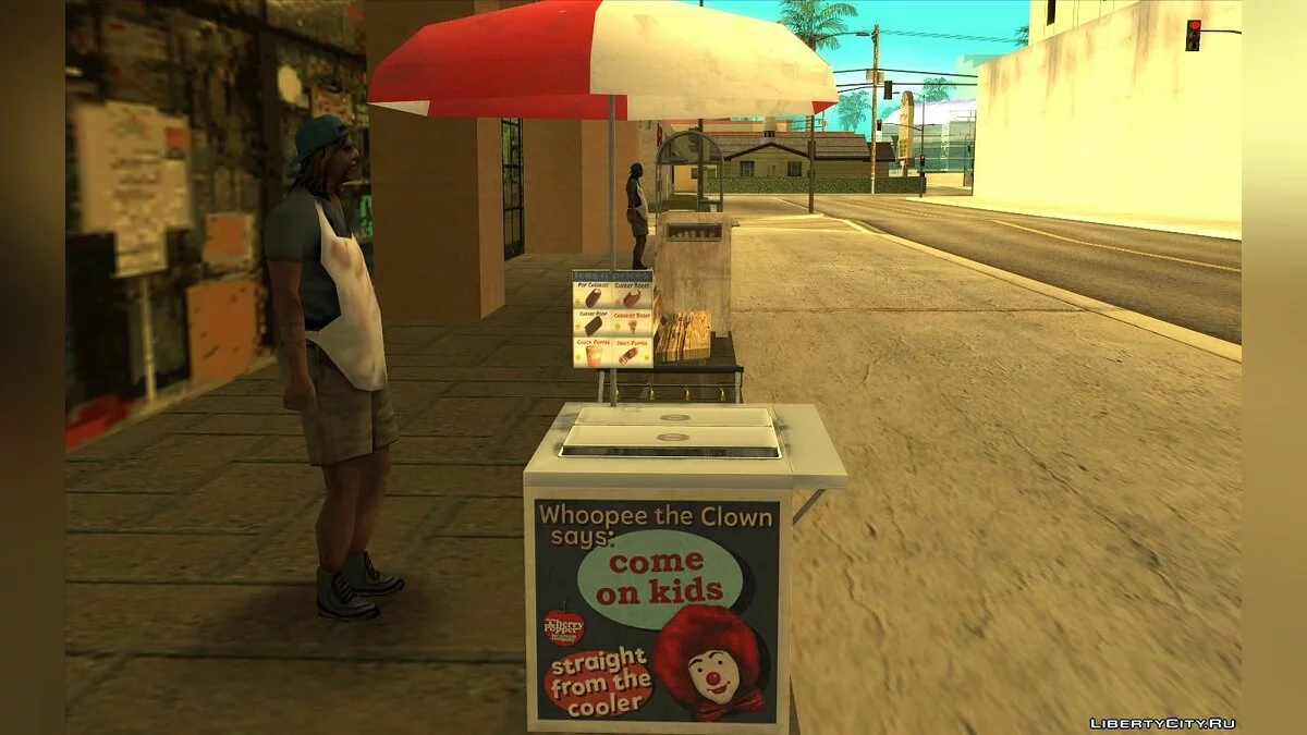 Improved Food Carts (HD Quality) / GTA San Andreas