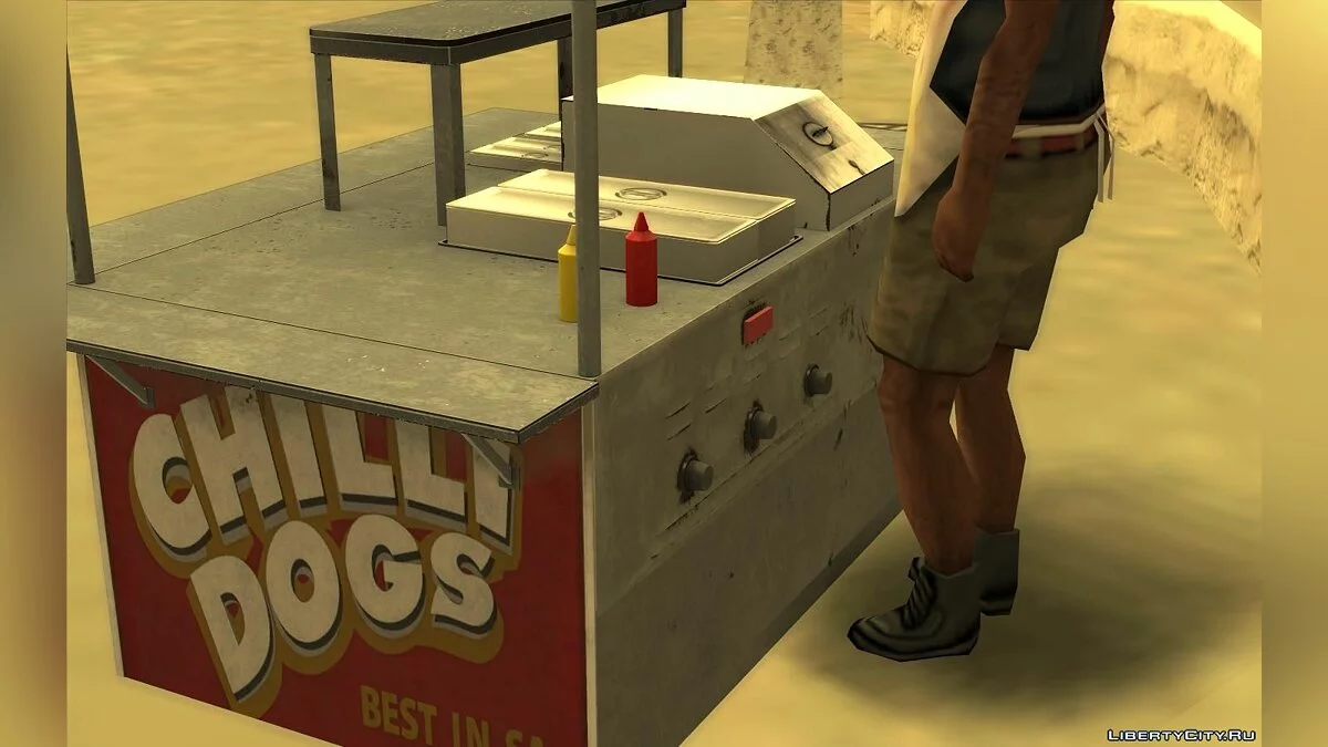 Improved Food Carts (HD Quality) / GTA San Andreas