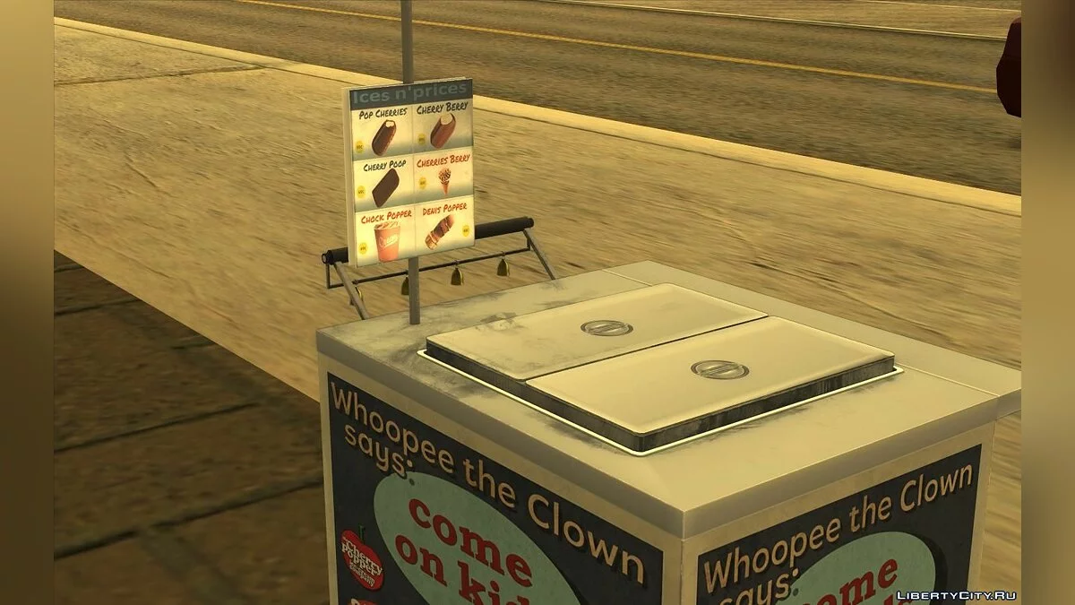 Improved Food Carts (HD Quality) / GTA San Andreas