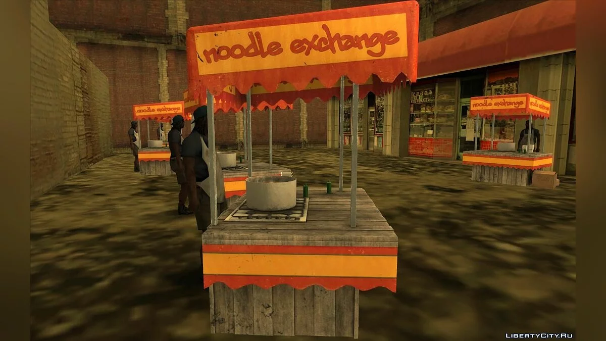 Improved Food Carts (HD Quality) / GTA San Andreas