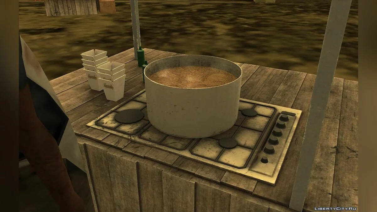 Improved Food Carts (HD Quality) / GTA San Andreas