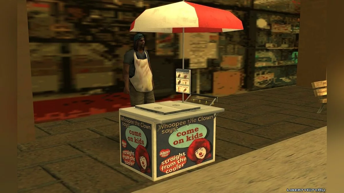 Improved Food Carts (HD Quality) / GTA San Andreas