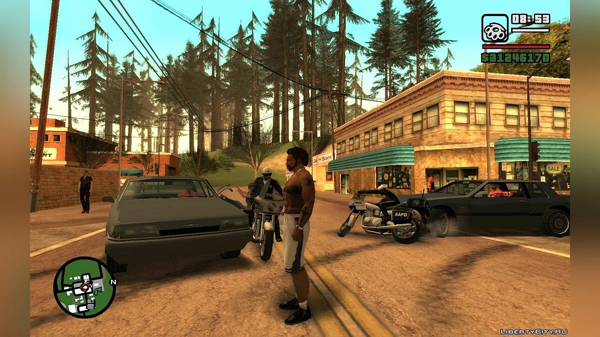 Radar y mapa HD / GTA San Andreas