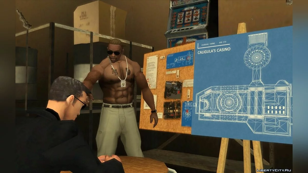高清过场动画纹理 / GTA San Andreas