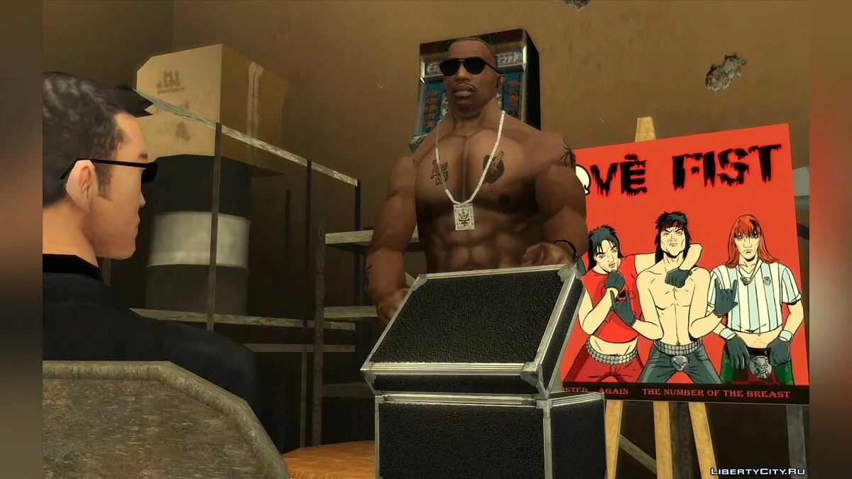 高清过场动画纹理 / GTA San Andreas