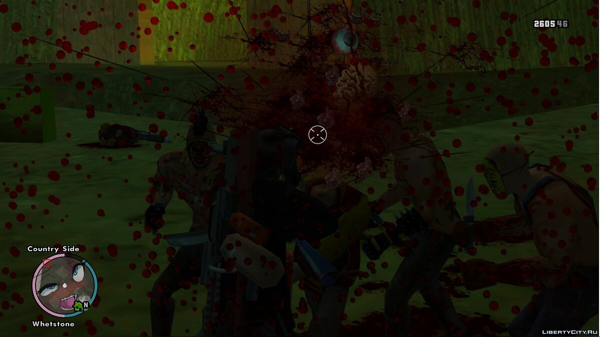 GTA San Andreas Soul Eater: Battle Resonance: Crona Gorgon Mod 
