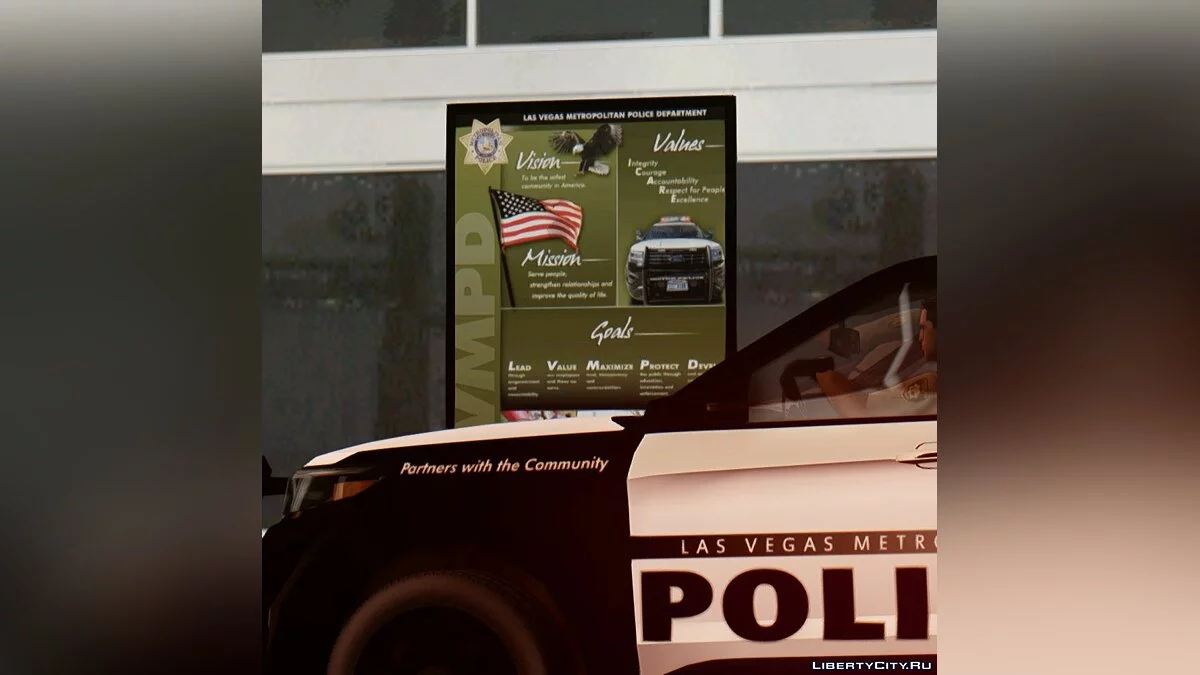 Mapping of the LVPD building / GTA San Andreas