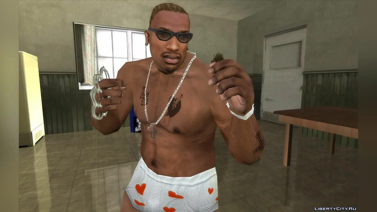 Richtige Retextur für Carl (HD-Texturen für den Spieler) / GTA San Andreas