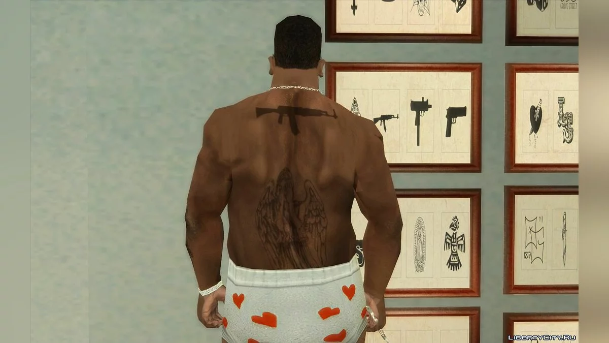 Richtige Retextur für Carl (HD-Texturen für den Spieler) / GTA San Andreas