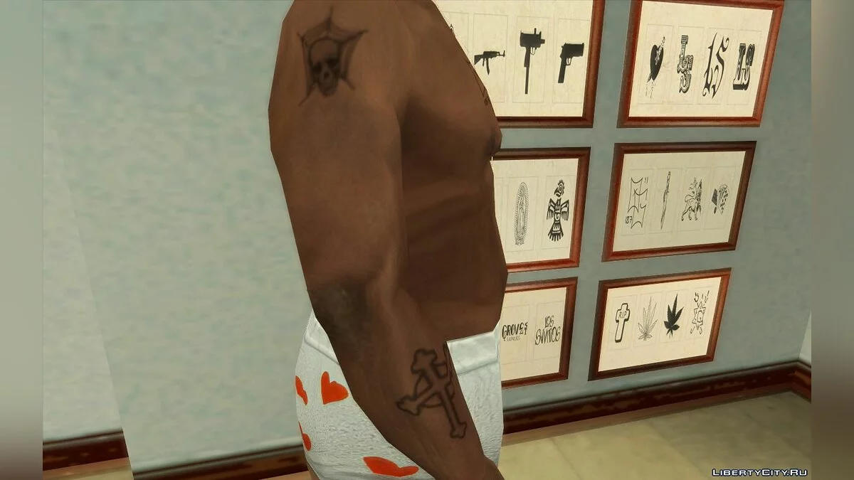 Richtige Retextur für Carl (HD-Texturen für den Spieler) / GTA San Andreas