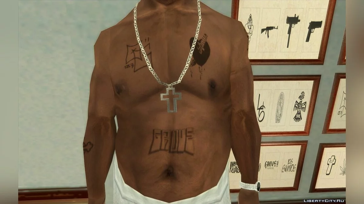 Richtige Retextur für Carl (HD-Texturen für den Spieler) / GTA San Andreas