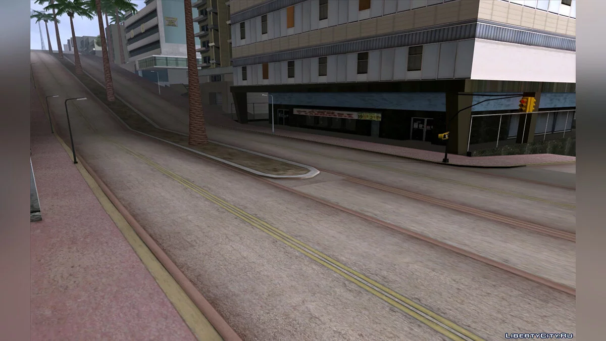 Remastered roads from Vice City / GTA San Andreas