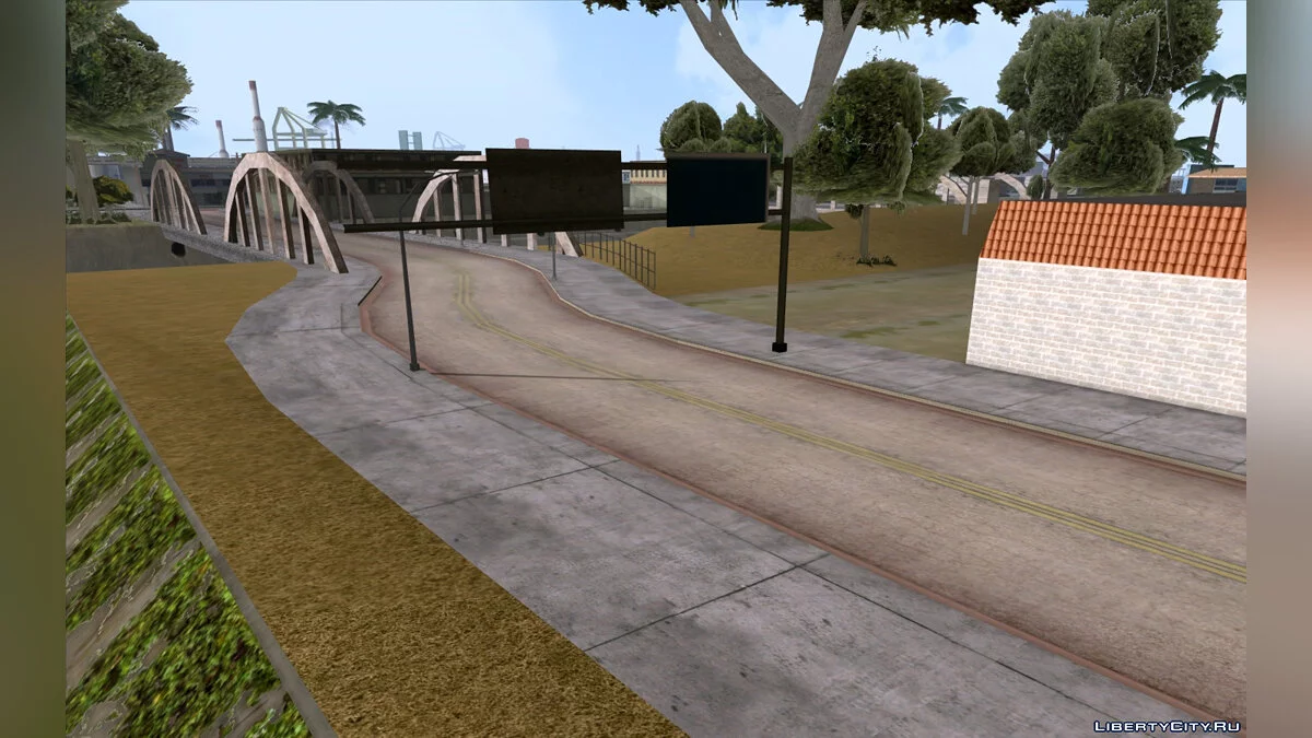 Remastered roads from Vice City / GTA San Andreas